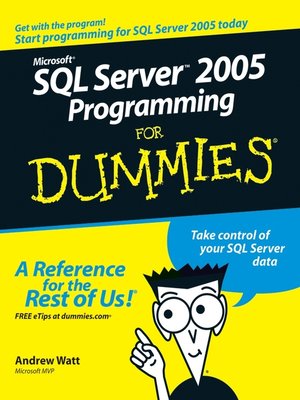 cover image of Microsoft SQL Server 2005 For Dummies